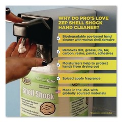 Zep Commercial 318524EA 1-Gal Heavy Duty Soy-Based Hand Cleaner – Cinnamon New
