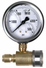 Pressure Washer Quick Connect 2.5″ Pressure Gauge 5000psi | V-ATG001