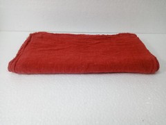 100 INDUSTRIAL SHOP RAGS/CLEANING TOWELS RED 14X14 WITH 25 FREE COTTON/ WASHABLE
