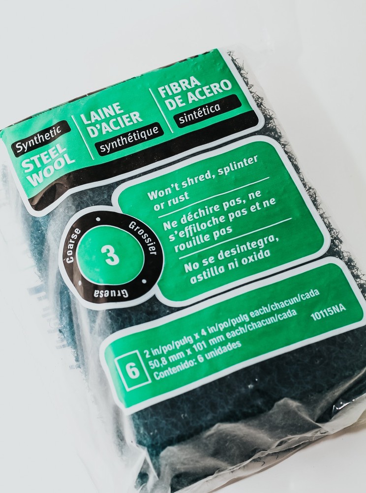 6 Pack 3M 10115 #3 Synthetic Steel Wool Pads – Coarse – 6 Pads per Package