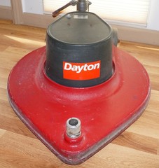 DAYTON “Floor Machine” 21 in Burnisher Polisher 1500 RPM 1.5 hp 15 amp No 3z985c