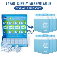 Washing Machine Cleaner Tablets – 24 Pack for Year-Round 24 Count (Pack of 1)