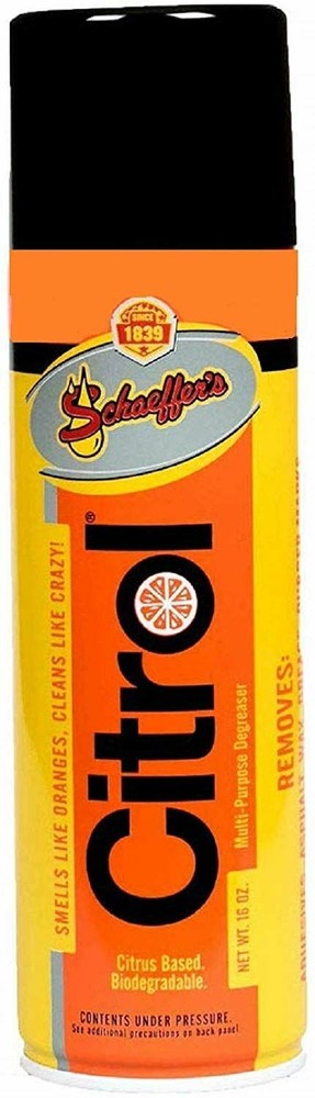 Schaeffer’s Citrol 266 3 Pack Multi-Purpose Degreaser & Cleaner – 16oz Spray