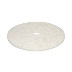 Boardwalk 4027NAT 27″ Dia Natural Burnishing Floor Pads – White (5/CT) New