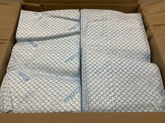 WypAll (51636) CriticalClean Fabric Food Service Cloths 23.5″ x 12.5″ Blue 200ct