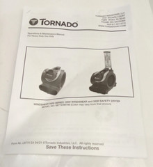 Tornado 98774 Windshear 3200 Dryer / Blower 3-Speed 120V .6HP 4.8A 522W 3800FPM