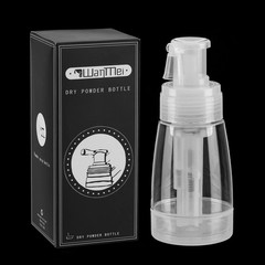 Aethland Powder Spray Bottle for Dry Shampoo, Talc 6 Ounces, 1pc Transparent