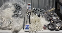 DEMA Viking Chemical Dispensing System Parts Lot Tubes Hoses Controls(#L79)