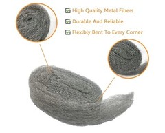 Steel Wool Mice Control, 2 Pack 3″ x10 Ft Hole Filler, Gap Blocker, Barrier B21