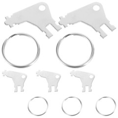 5 Pcs Commercial Paper Towel Dispenser Keys Holder Toilet Stand