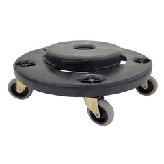 Magnum Tool Group Pro Series Dolly For 55 Gallon Plastic Trash Can Black