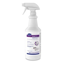 Diversey Oxivir 1 RTU Disinfectant Cleaner, 32 oz Spray Bottle, 12/Carton