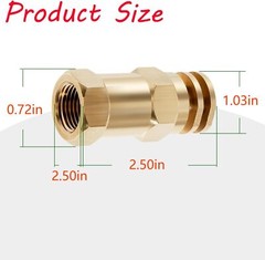 6542-1FBA Spray Nozzle 1/2″ FPT #20 Orifices (90° & 180° Caps) 5.9 GPM , 40 PSI