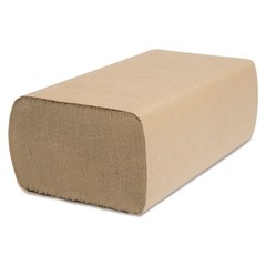 Cascades PRO H175 9″ x 9.45″ Multifold 1-Ply Folded Towels – Natural 4000/CT New