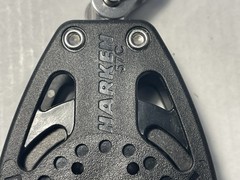 Harken 57mm Carbo Single Ratchet Block w/Swivel & Becket HARKEN 2136