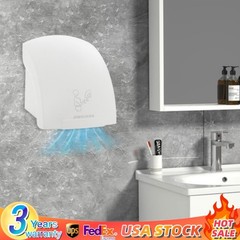 1200W Hand Dryer Commercial Electric Automatic Sensor Handy Bathroom Restroom