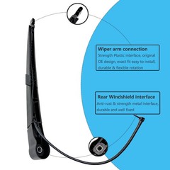 Rear Window Wiper Arm & Blade Replacement for 2007-2013 Chevy Tahoe,Suburban …