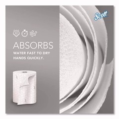Scott 25703 1,150 ft 1-Ply Pro Hard Roll Paper Towels – Gray Core (6-RL/CT) New