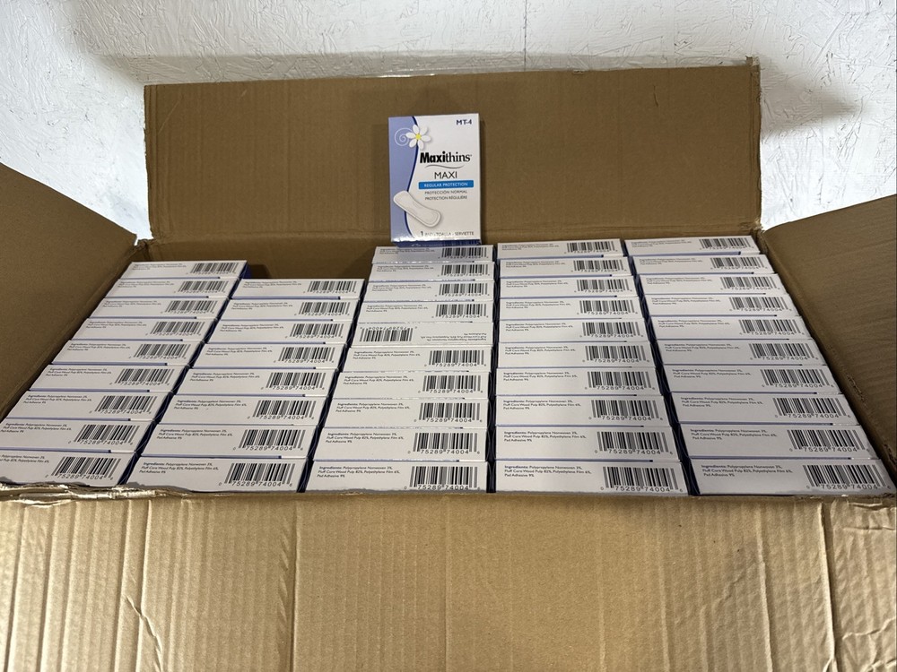 LOT OF 248 – HOSPECO MT4 Maxithins #4 Vended Sanitary Napkins