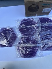 (5) The Wave 3D Air Freshener & Urinal Deodorizer Purple Fresh Products
