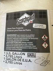 3M Scotchgard Stone Floor Protector 1U.S.GALLON 3,785 Liters