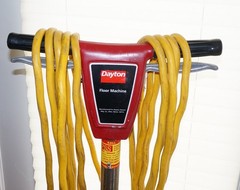 DAYTON “Floor Machine” 21 in Burnisher Polisher 1500 RPM 1.5 hp 15 amp No 3z985c