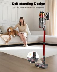 Mohomo Cordless Vacuum Cleaner 650W/55Kpa 70Mins Vacuum Cleaners For Home