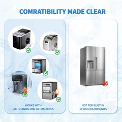 48 Pack Ice Machine Cleaner Tablets Nickel Safe Ice Maker Cleaning