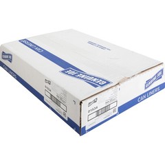 Genuine Joe GJO01534 Heavy-Duty Trash Bags 45 Gal 1.50 Mil Brown