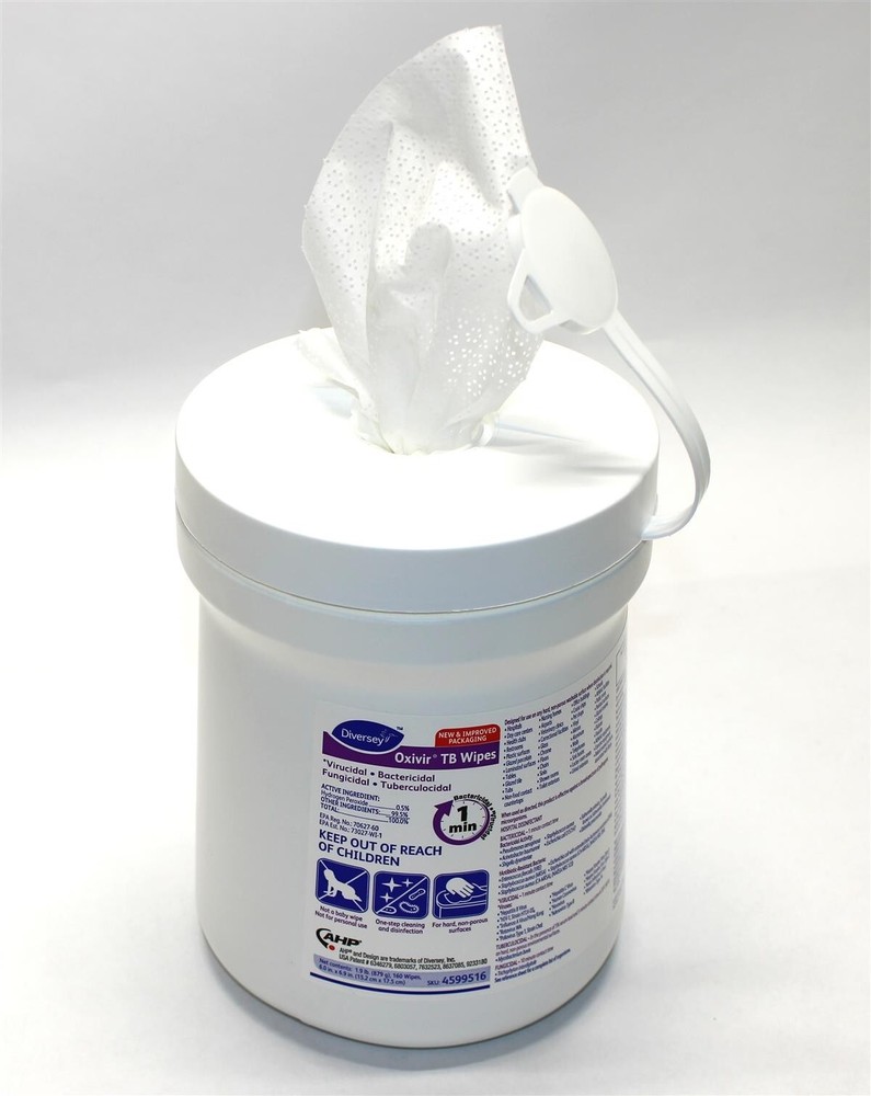 Sanitary Rags In A Jar. Shop Rag in 12 plastic dispensers Non woven cleaning $5