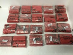 100 NEW Red Biohazard Waste Bags 10 Gallon Labeled, Medical Grade FREE SHIPPING
