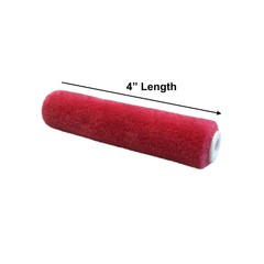 Premium 4-Inch Mohair Mini Paint Roller Covers – 10-Pack, Lint-Free & Shed-Re…
