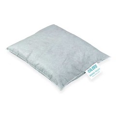 Oil-Dri L90919 Sorbent Pillow, 16 Gal, 16 In X 21 In, Universal, Gray, 16 Pk