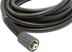 FORNEY 75186 1/4 In X 25 Ft High Pressure Hose W/ M22 Female Couplers 3,000 Psi