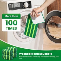 4 Pack Spray Mop Pads Refills Compatible with Libman Freedom 4