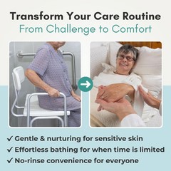 Nurture XL Ultra Thick Body Wipes for Adults 120 Count (Pack of 1), White