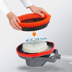 15 Scrub Brush For Hhq 15 Floor Buffer Machine Heavy-Duty Brush For Hhq
