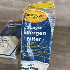 Replacement Part For Hoover Allergen Final Filter Envirocare 40110004 -4 Filters