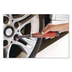 Rubbermaid 1839685 Multi-Purpose Scrubber – RD/WT Bristles, RD/BK Handle New