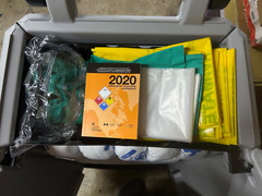 Spill Cart SKO-K2 Kaddie wheels SPC Brady janitorial clean up HAZMAT Mobile