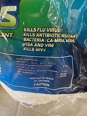 Wipes.com Disinfectant Deodorizer & Sanitizer Lemon Scent 800 Per Roll 8x6inches