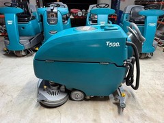 Tennant T500e 32″ Dual Disk Walk-Behind Floor Scrubber Cleaner | 745 Hrs