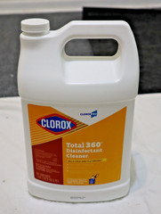 Lot of 4 – 1 Gallon Of Clorox Total 360 Disinfectant Cleaner