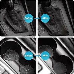 Reusable Pink Car Cleaning Gel Putty for Car Interior, Vents and Keyboards, 2-Pa
