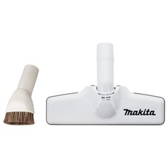 Makita 198552-4 Round Brush & 123486-2 Floor Nozzle for Vacuums XLC02, XLC02ZW