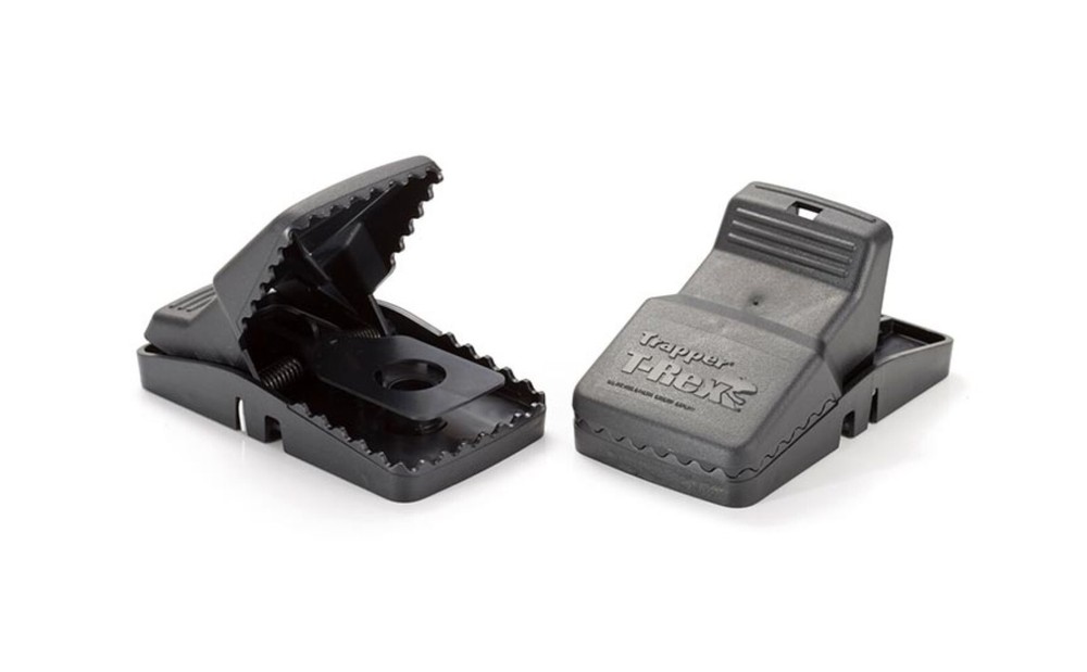 Trapper T-Rex Rat Snap Traps by Bell Labs 4 Traps