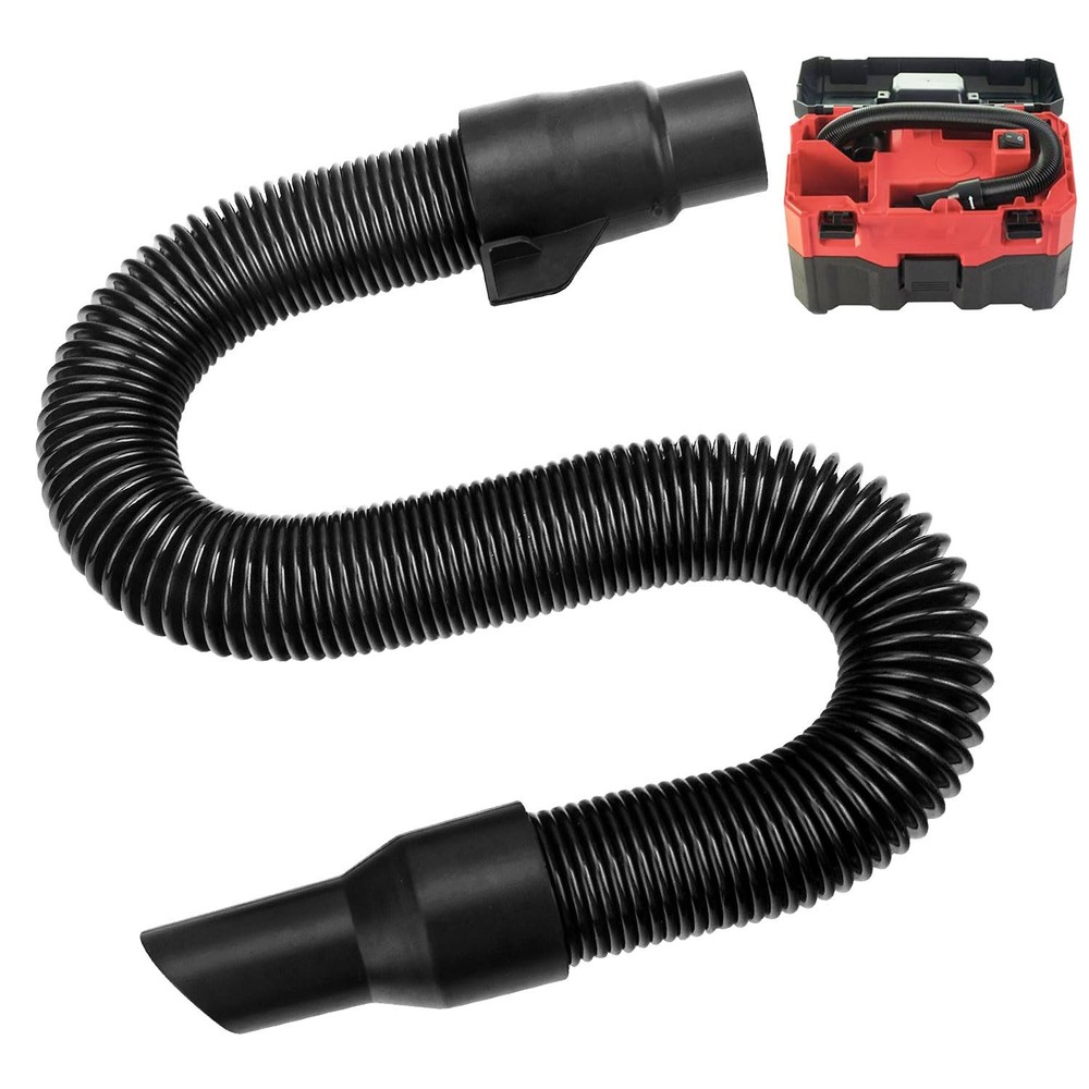 MWEDP 14-37-0105 Vacuum Hose Compatible with 18V 15 feet, Black