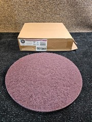 (QTY 5) Americo 430519 19″ Dominator Extra Aggressive Duty Floor Stripping Pads