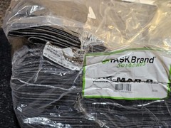 (100 PIECES)TaskBrand AS-MAB-P Universal Sorbent Pad, 15″x18″ Gray Polypropylene