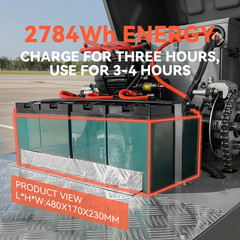 Ride-on Floor Sweeper Machine 50.4″ 26.5 Gallon Dustbin 92600 Sqft/h Efficiency
